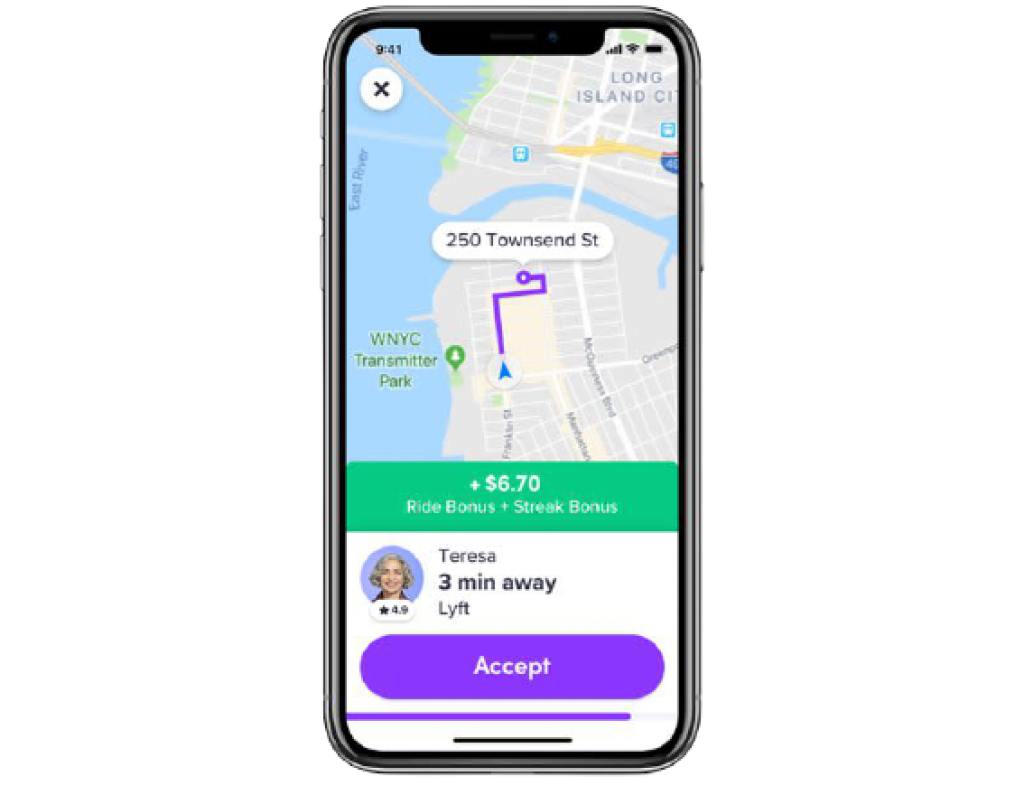 lyft driver app