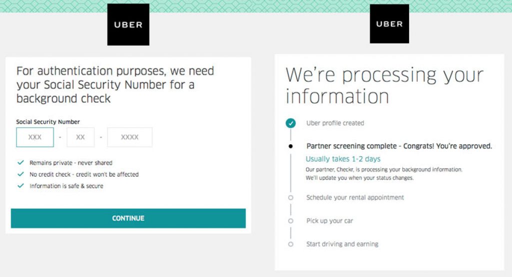 Uber Application Processing Time